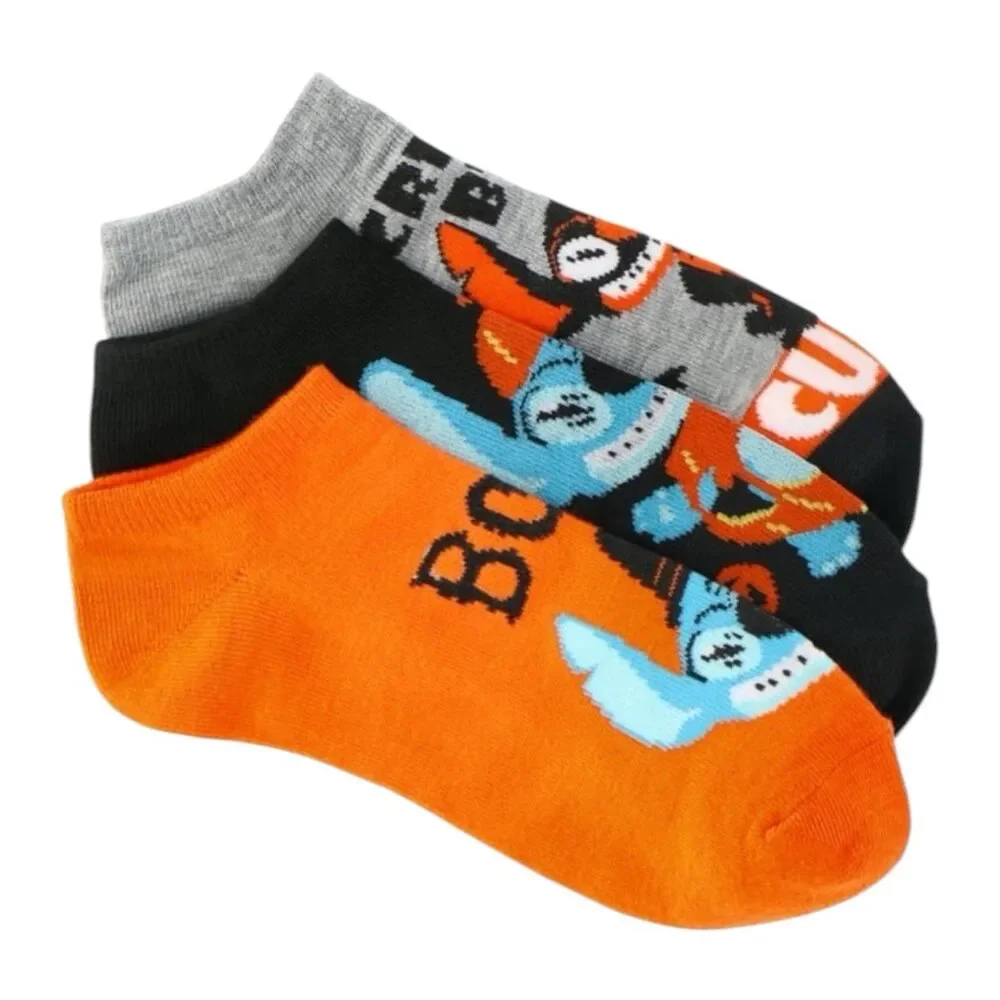 Disney Lilo & Stitch Halloween Women's No Show Socks, 3-Pack, Shoe Size 4-10